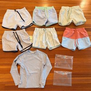 Lots of Boys Minnow Boardies +1 Sun Guard Top 7/8